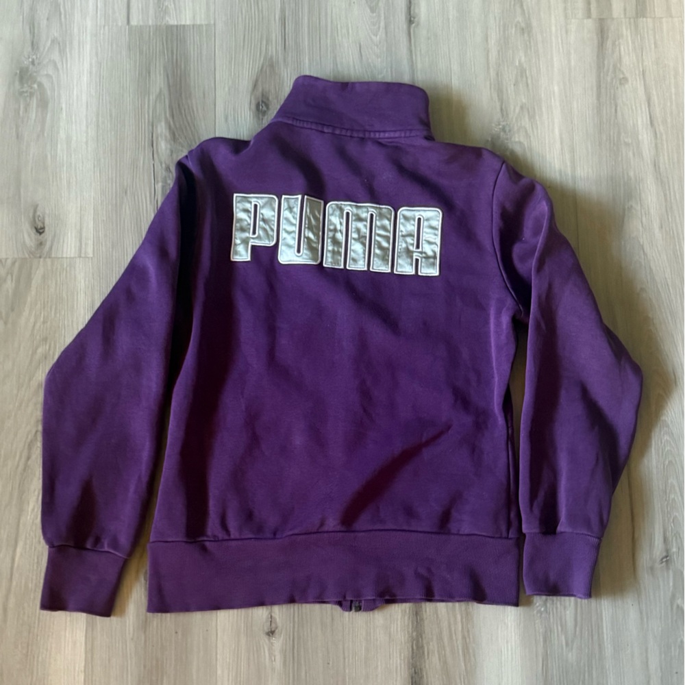 Puma Deep Purple Zip-Up Jacket - Picture 2 of 4